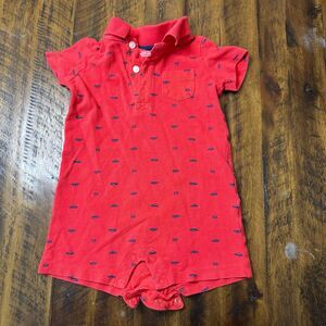 18m Romper with cars